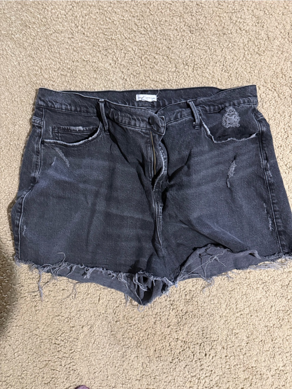 Good American Jean Shorts